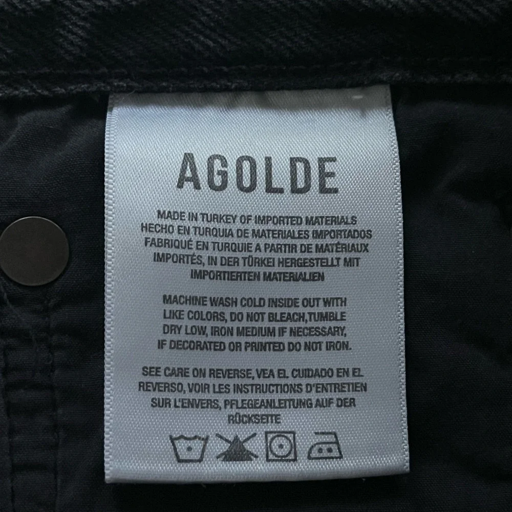 AGOLDE 90's Straight Jean in Photogram Sz 27,29 ankle - Picture 10 of 16